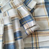 Ensemble de 6 serviettes de table vintage à carreaux