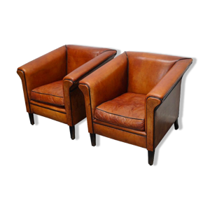 paire de fauteuils club