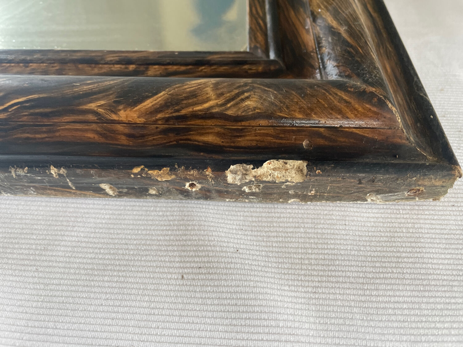 Old mirror, 61x48 cm