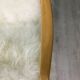 Vintage Sheepskin Fluffy Rocking Chair by Ton