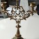 Elegant Antique Chandelier/Candelabra 3 fires in gilded patinated bronze. Baroque/Rococo/Shabby chic style