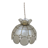 Vintage suspension in mother-of-pearl and brass