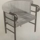 Set of 2 armchairs and coffee table Marc Held Wind Star 1984 design