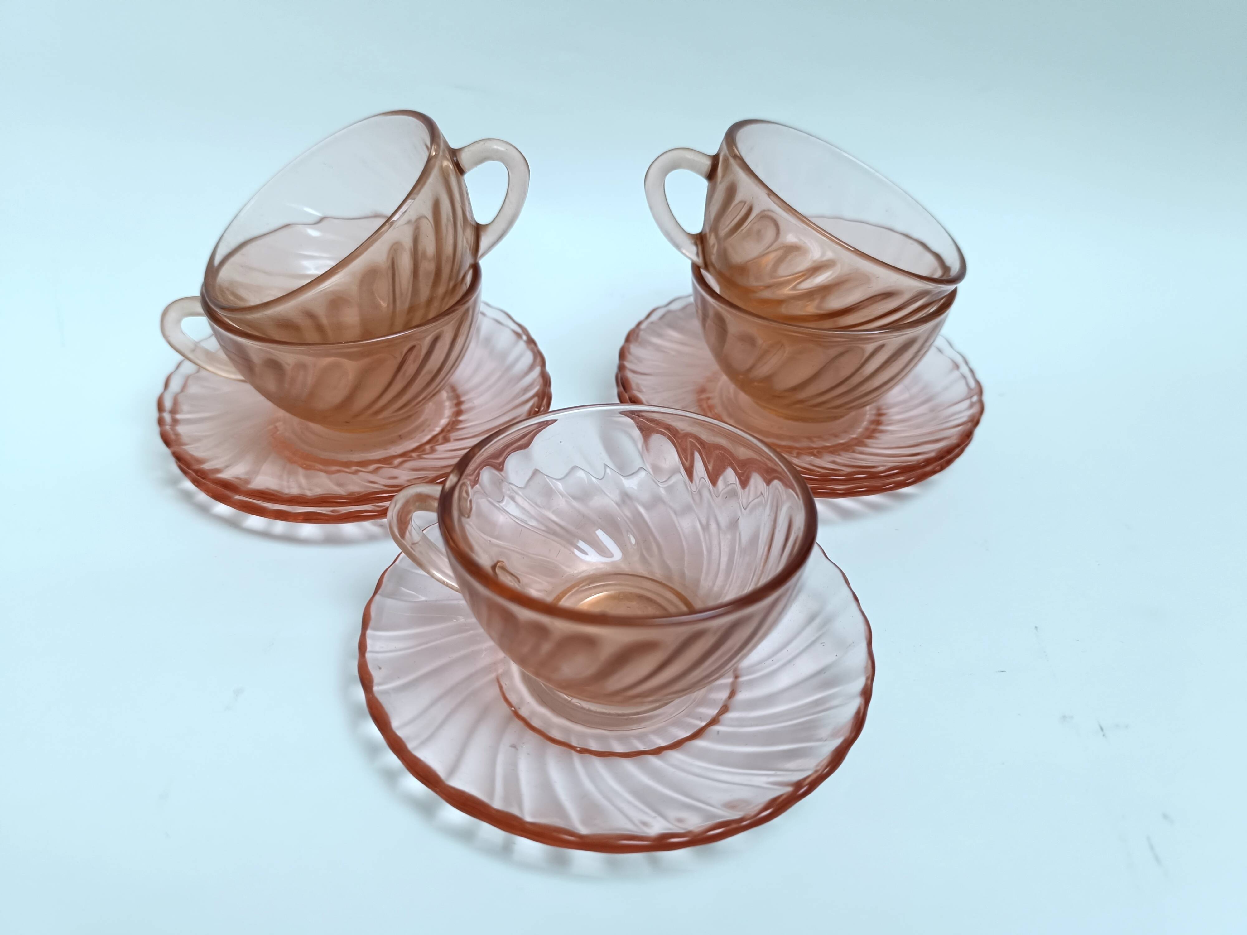Luminarc Rosaline espresso cups