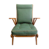 Skai green armchair year 1950