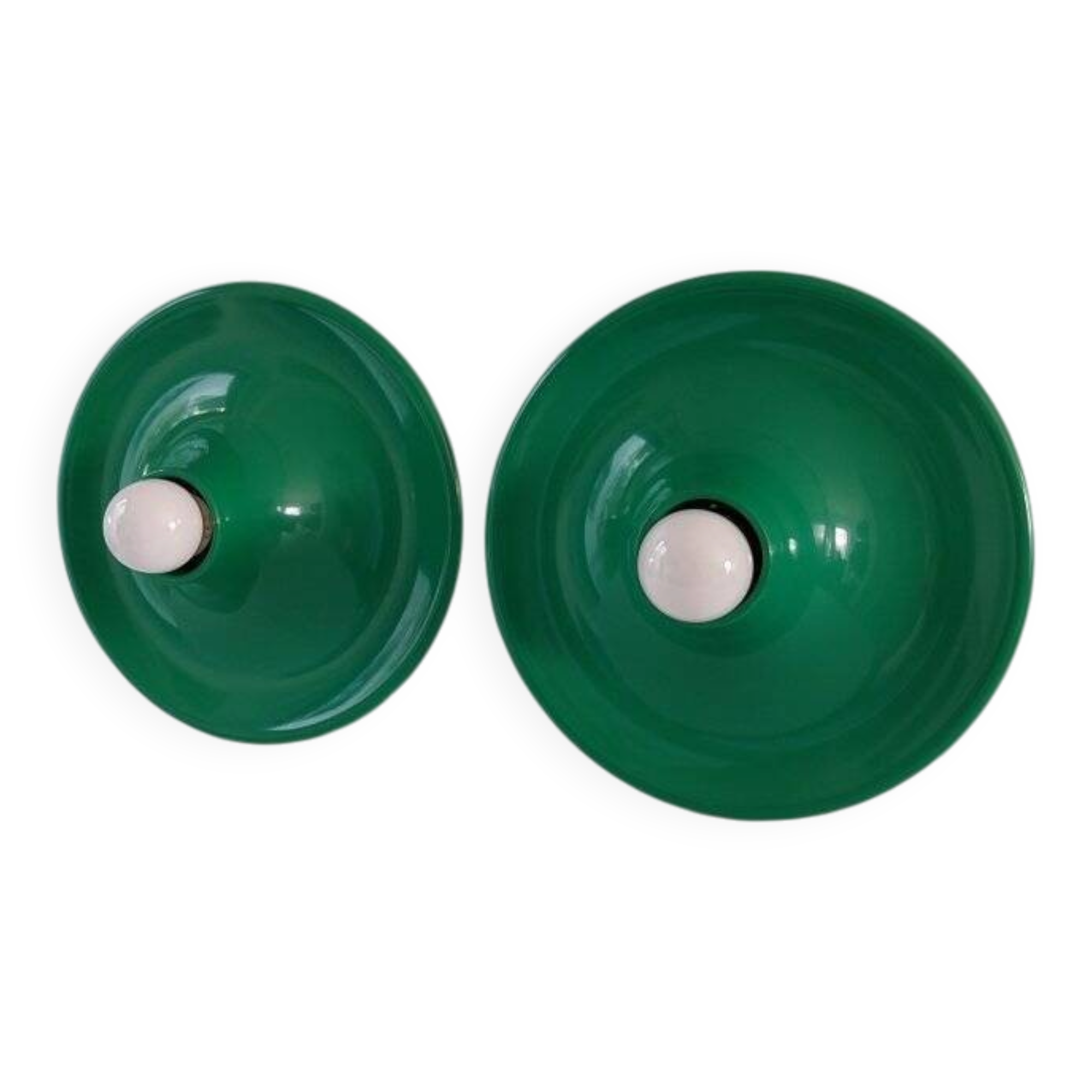 Set de 2 appliques design Italien années 70