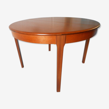 Teak table, expandable