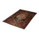 Vintage Hand-Woven Middle Eastern Oriental Hamadan Kamse Rug, 1960s