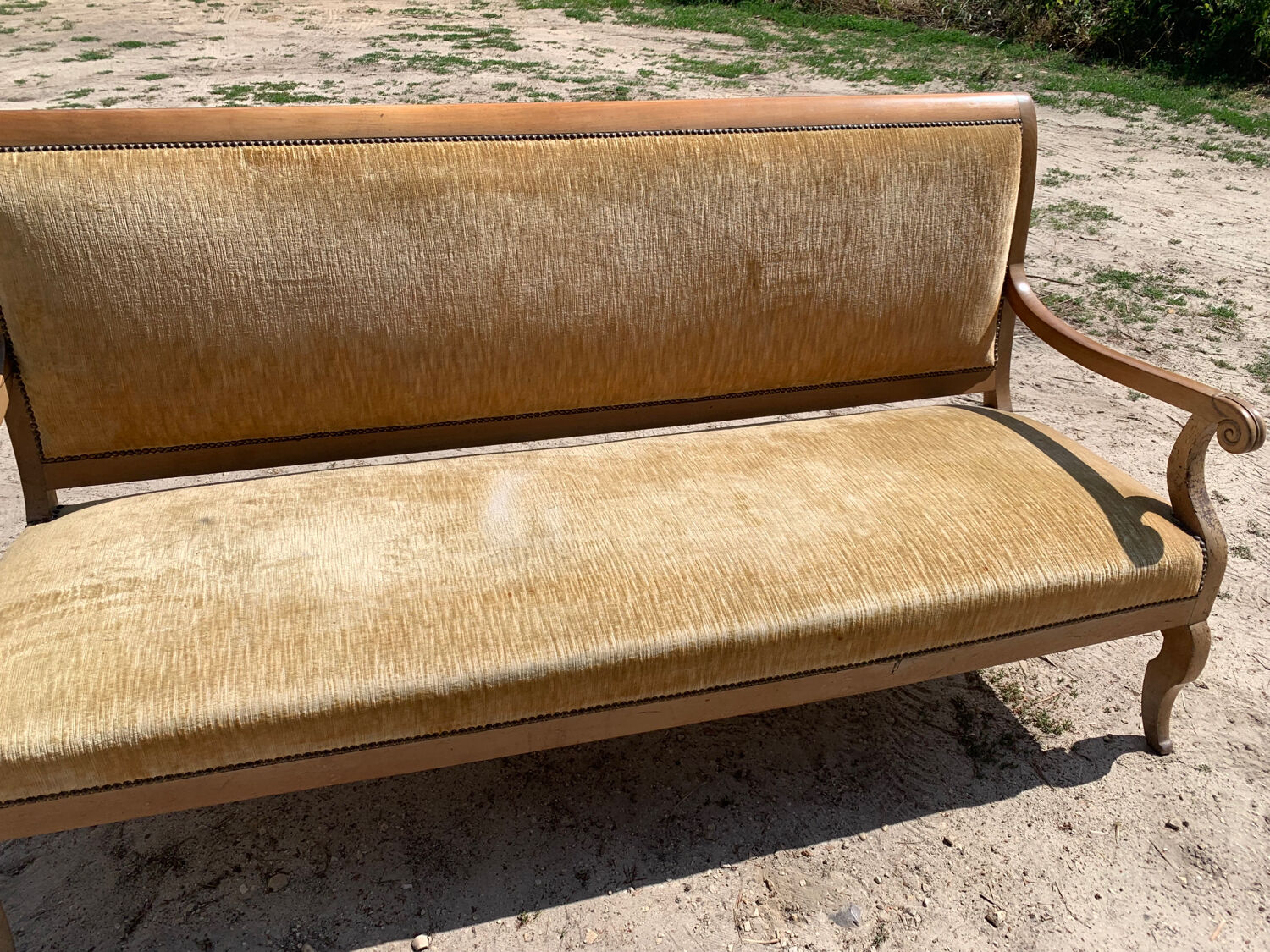 Louis Philippe bench circa 1850