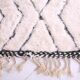 Traditional handmade wool Berber rug size 150 x 250 cm