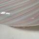 Murano Pink Swirl Glass Ceiling Light by Venini