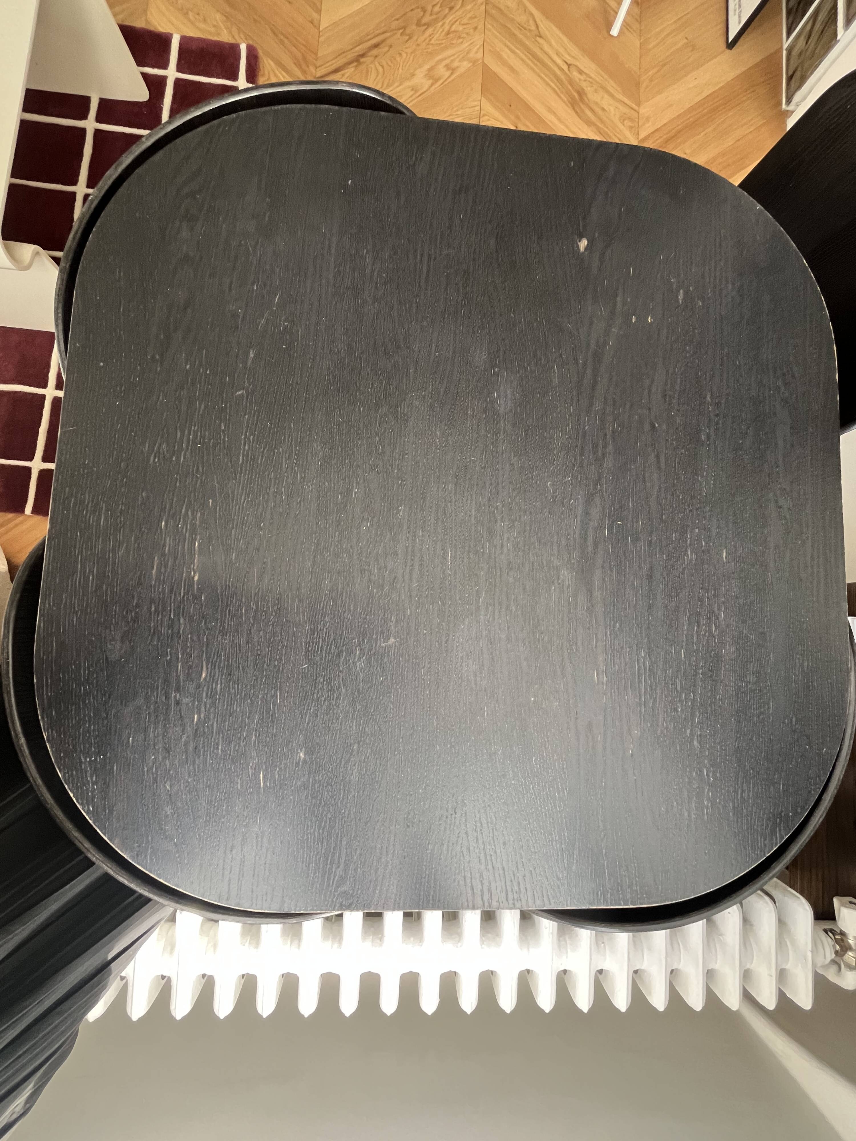 Table and 4 chairs Model "Fusion" by Sandra Kragnert (IKEA)