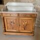 Meuble de salle de bain Art Nouveau