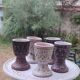 Vintage ceramic egg service by Jean Austruy