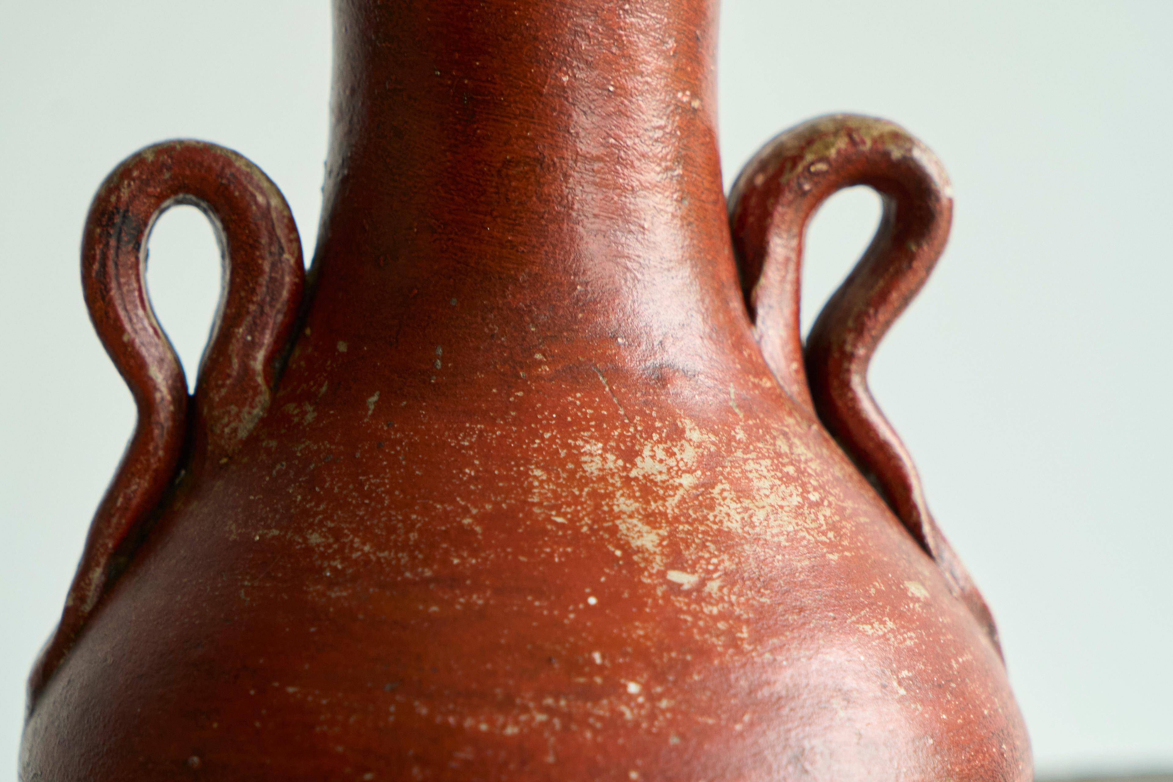 Sculptural ceramic vase from the early 20th century.