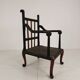 Fauteuil anglais de style chinoiserie vers 1900
