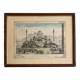 French engraving XVIII coloured – Paris 1782