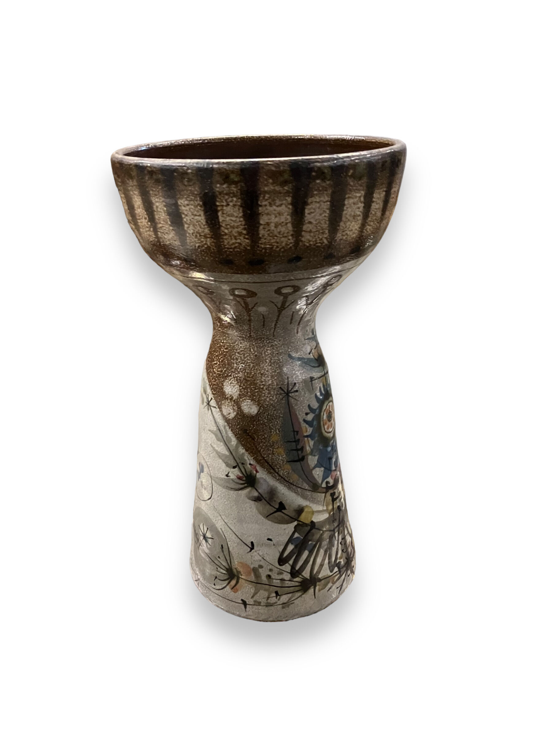 Stoneware vase by andré l'helguen for keraluc