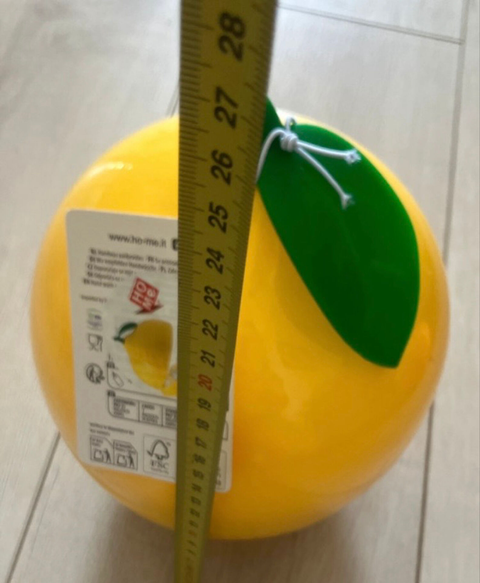 Lemon ice bucket