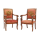 Paire de fauteuils d'époque Restauration