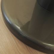 Grey coffee table, Italian design, 1970s, made in Italy