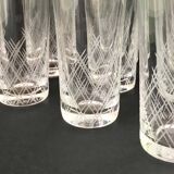 10 flûtes à champagne sans pied