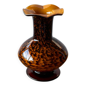 Murano Glass Turtle Vase 1980