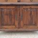 Aranjou sideboard in solid elm in the style of Olavi Hänninen 1960s