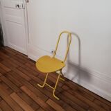 Metal folding chair