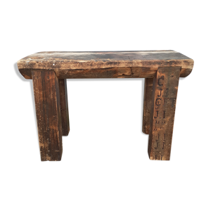 banc en bois massif