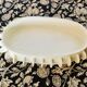 Hand-painted glazed ceramic presentation dish artisanal Vallauris