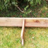 Large model oak farmhouse bench