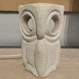 Lampe Hibou en pierre calcaire, Albert Tormos, France, 1970s