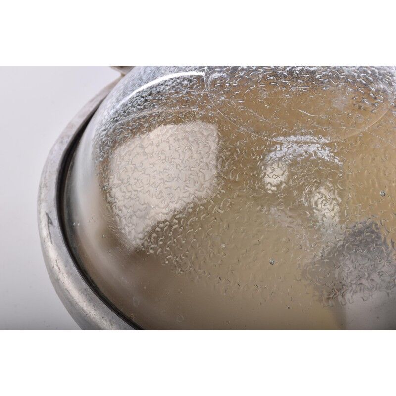 Applique murale industrielle ronde