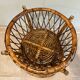 Rattan round table