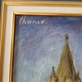 Roland Chanconnier known as Chanco (1924-2017), friend of Picasso - Oil on canvas