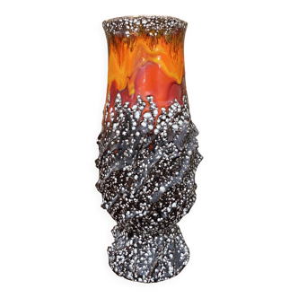 Vintage FAT LAVA ceramic vase