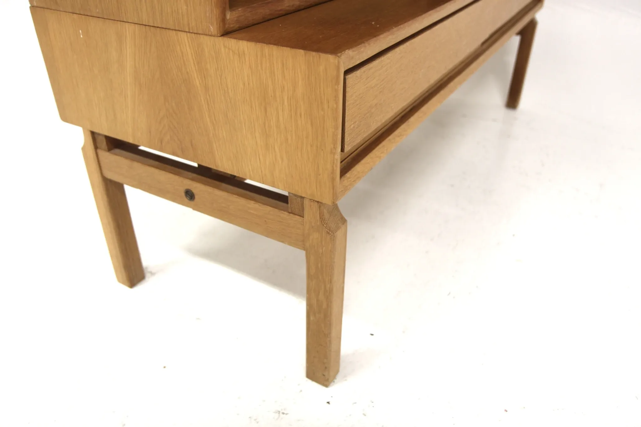 Scandinavian oak library "MTP", Marian Grabinski, IKEA, Sweden, 1960