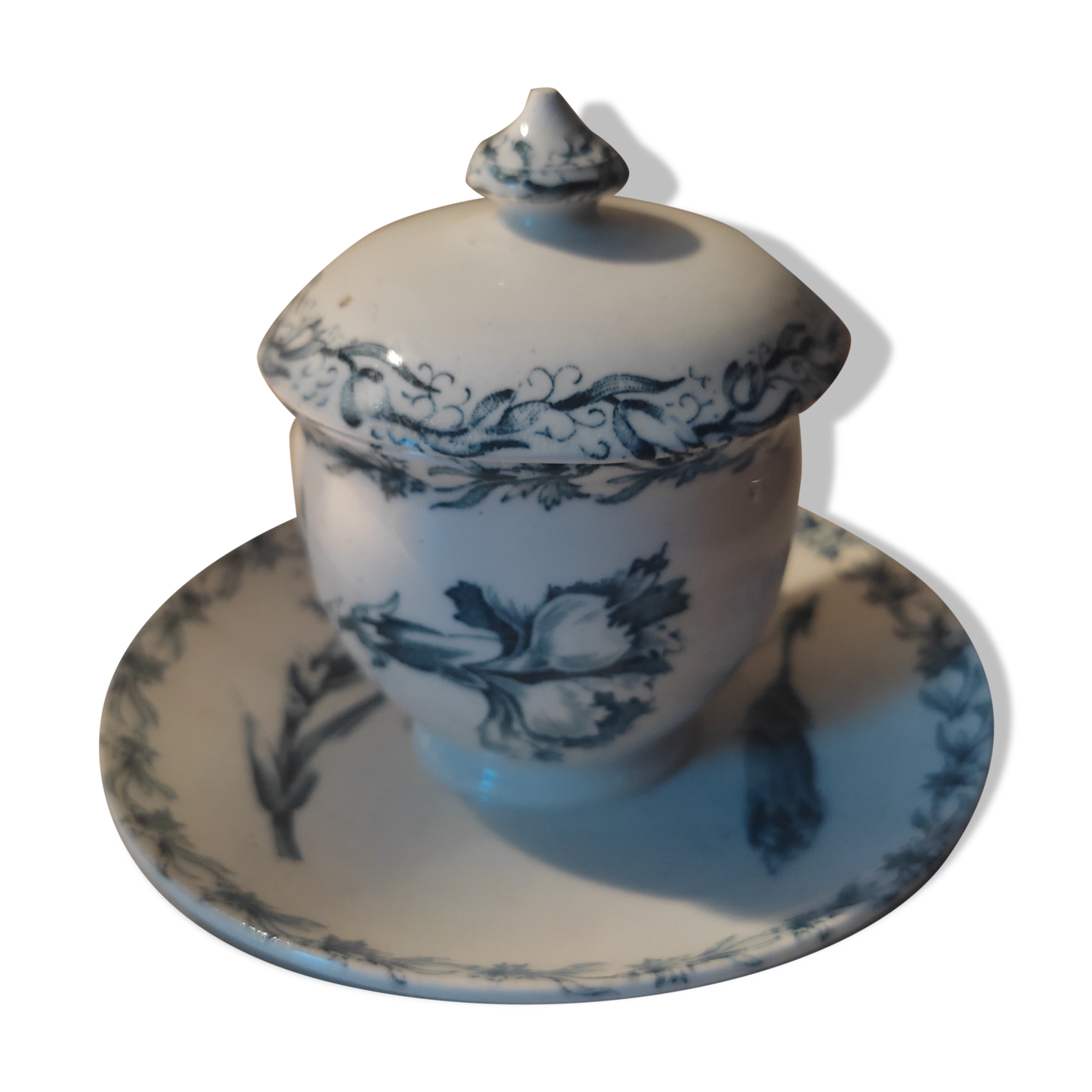 Earthenware mustard tree by Lunéville