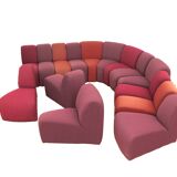 "Mississippi" Lounge Sofa (15 pieces) by The Artifort Group For Artifort, 1
