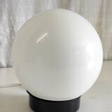 White opaline wall lamp or ceiling lamp – 60s