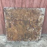 Fireplace plate