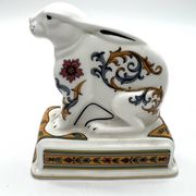 Wedgwood “Noah’s Ark” Figurine Duo – Rabbit and Toucan – English Porcelain
