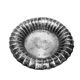 Unique Art Deco Futurist Polish Silver Fruit Bowl from Czaplicki, 1930s
