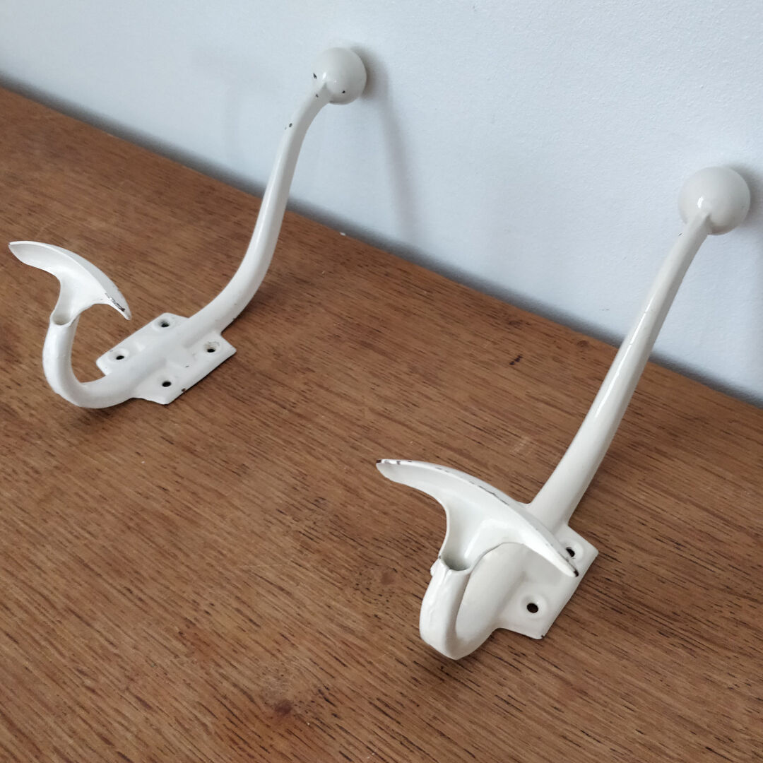 Old pair of metal pads