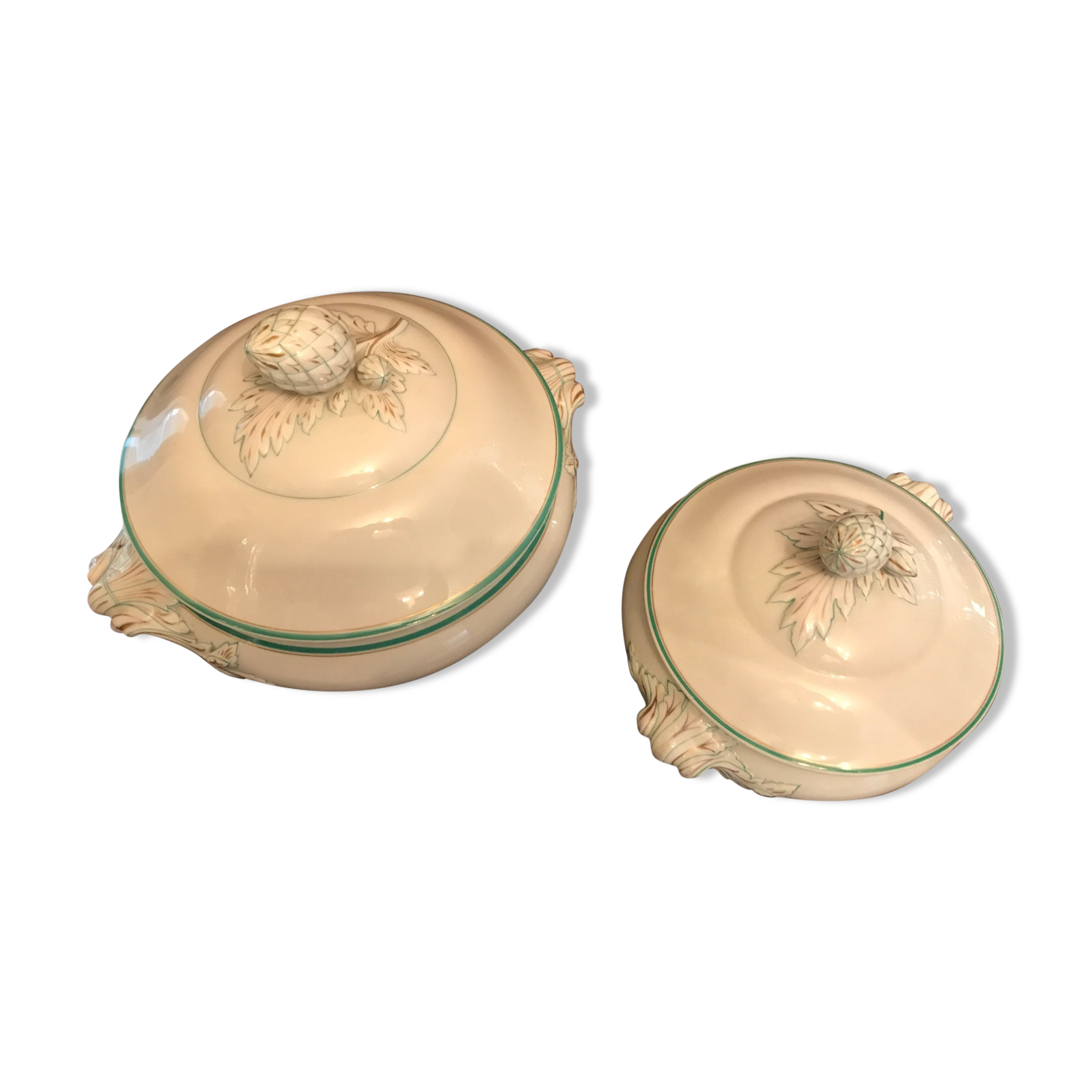 Antique Pillivuyt soup tureens