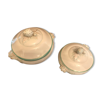 Old Pillivuyt soup tureens