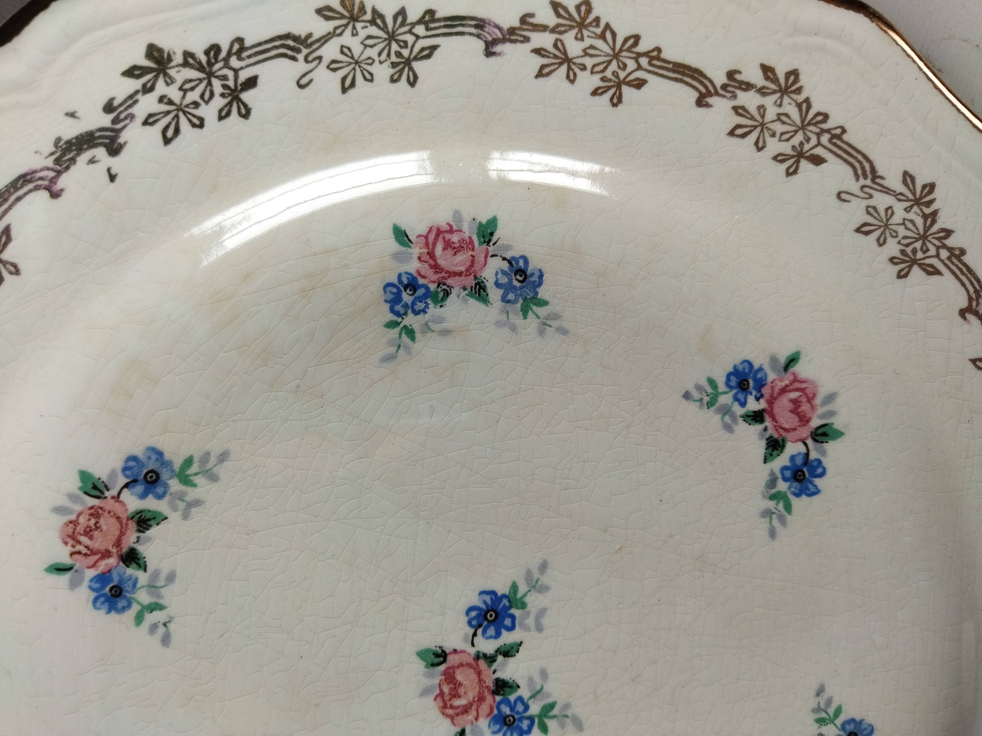 5 dessert plates L'Amandinoise