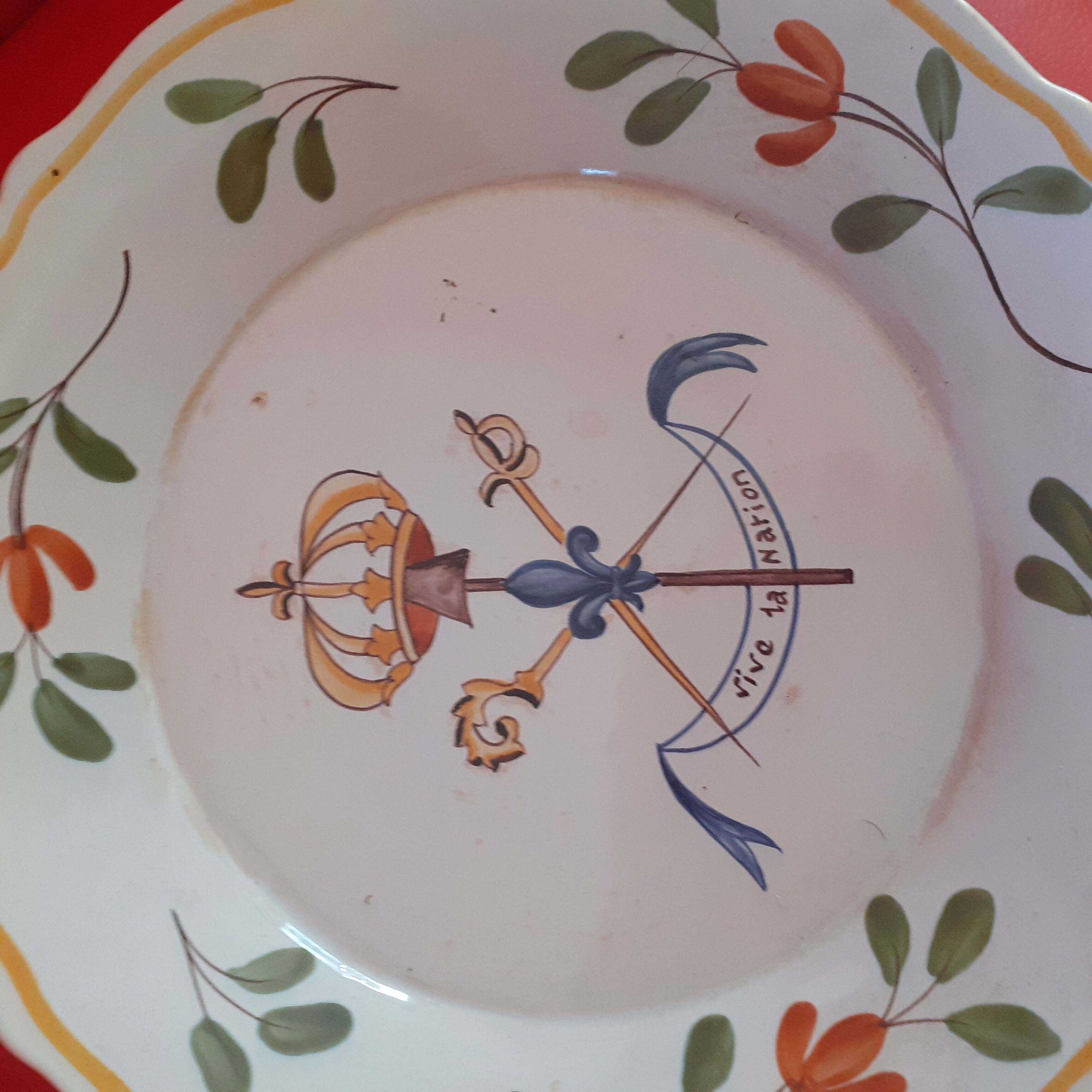 Plates Nevers, The revolution.