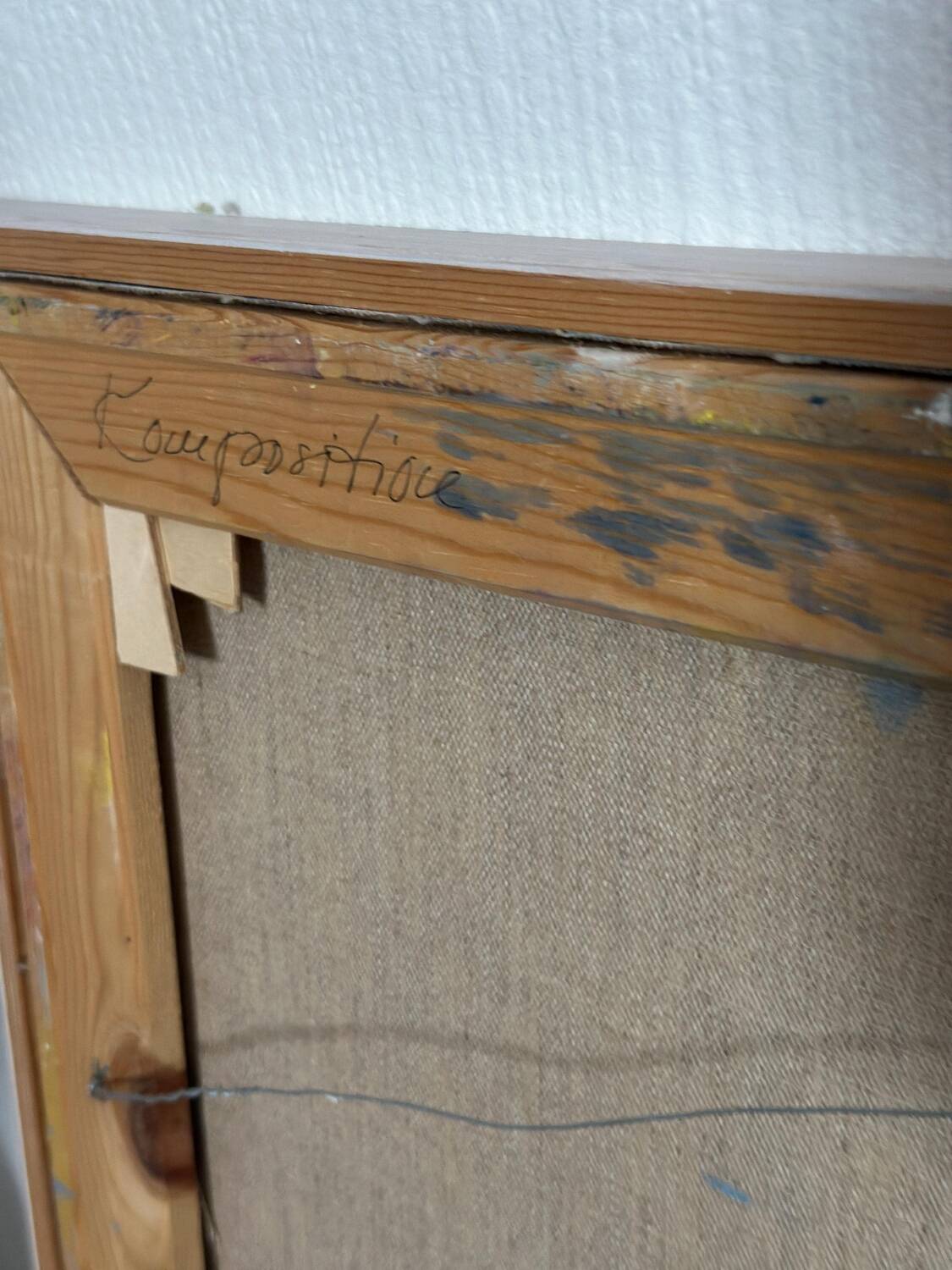 Swedish Oil on Canvas – “Autumn Landscape” by Ulf Tedenstig (1937–1999